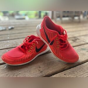 Nike Red Athletic Shoes